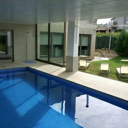 Sanxenxo Casa Rial 47 Con Piscina Climatizada Villa Exterior photo